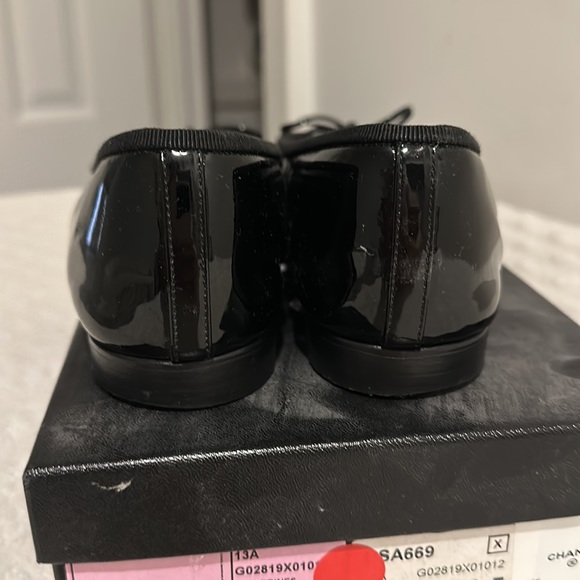 Chanel patent leather ballet flats - Picture 4 of 6